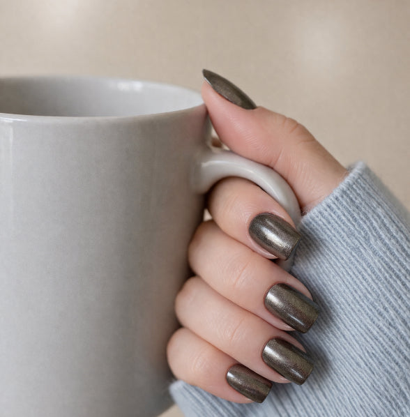 Mystical Stone Handcrafted Press-on Nails